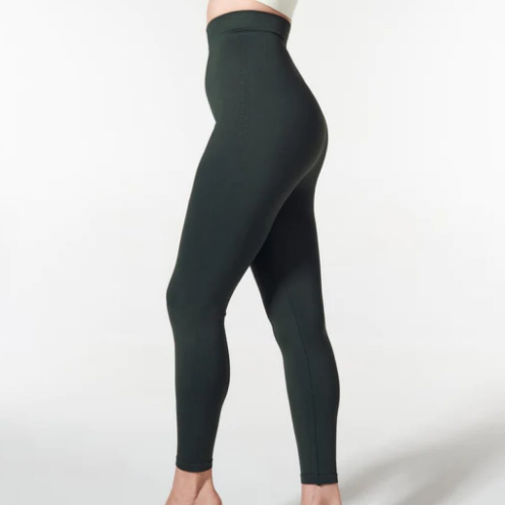 Highwaist Postpartum + Nursing Support Leggings (FOREST NIGHT)